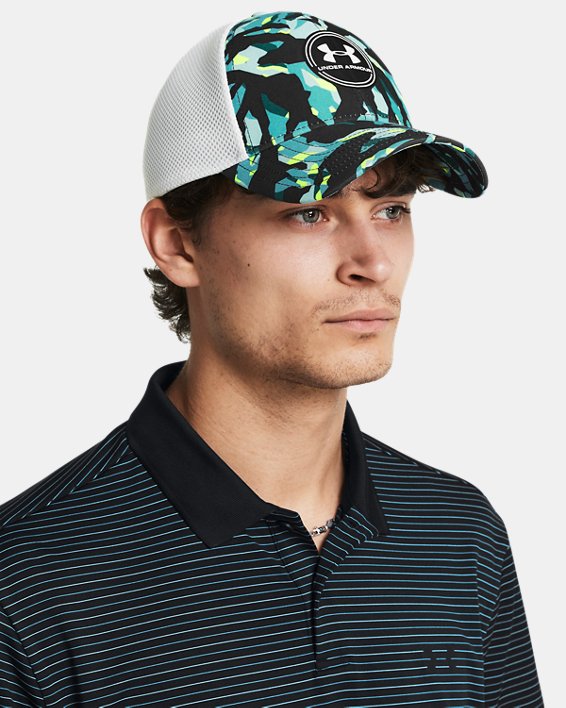 Men's UA Iso-Chill Driver Mesh Cap in Black image number 2